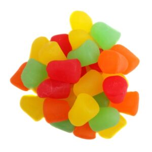 Zachary Assorted Juju Drops Old Fashioned Chewy Candy 5lb Bag Bulk